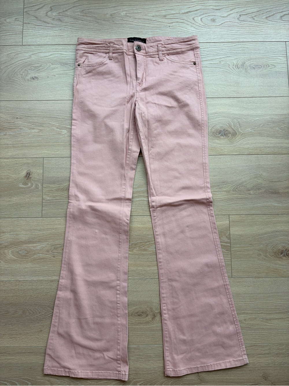 pink Sanctuary flare jeans